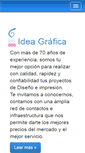 Mobile Screenshot of idea-grafica.com